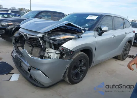 2021 Toyota Highlander L из США, поврежденный, VIN 5TDCZRAH2MS529481